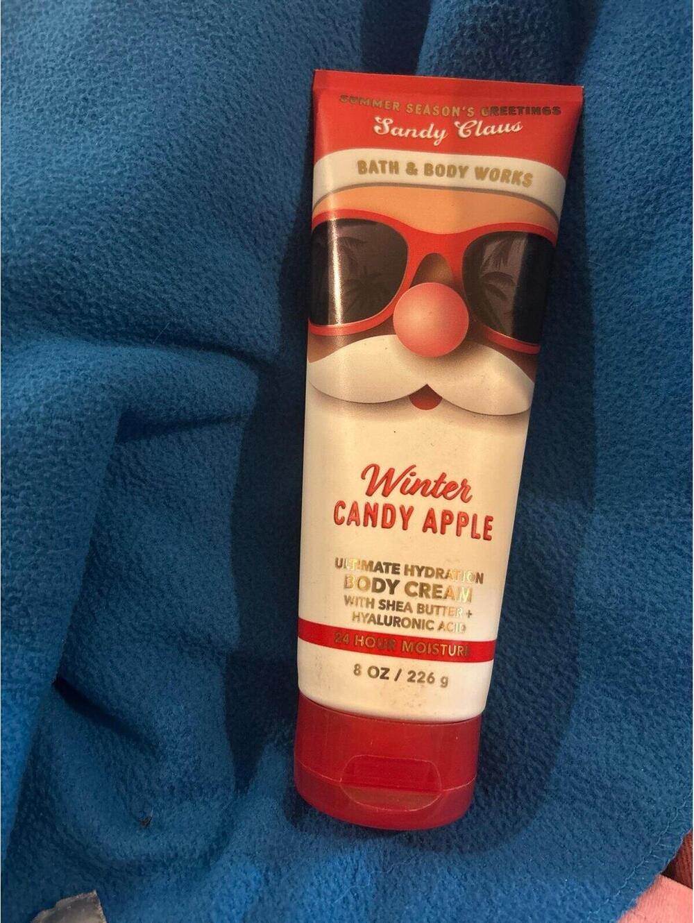 C78 winter candy apple bath and body works 8 oz lotion